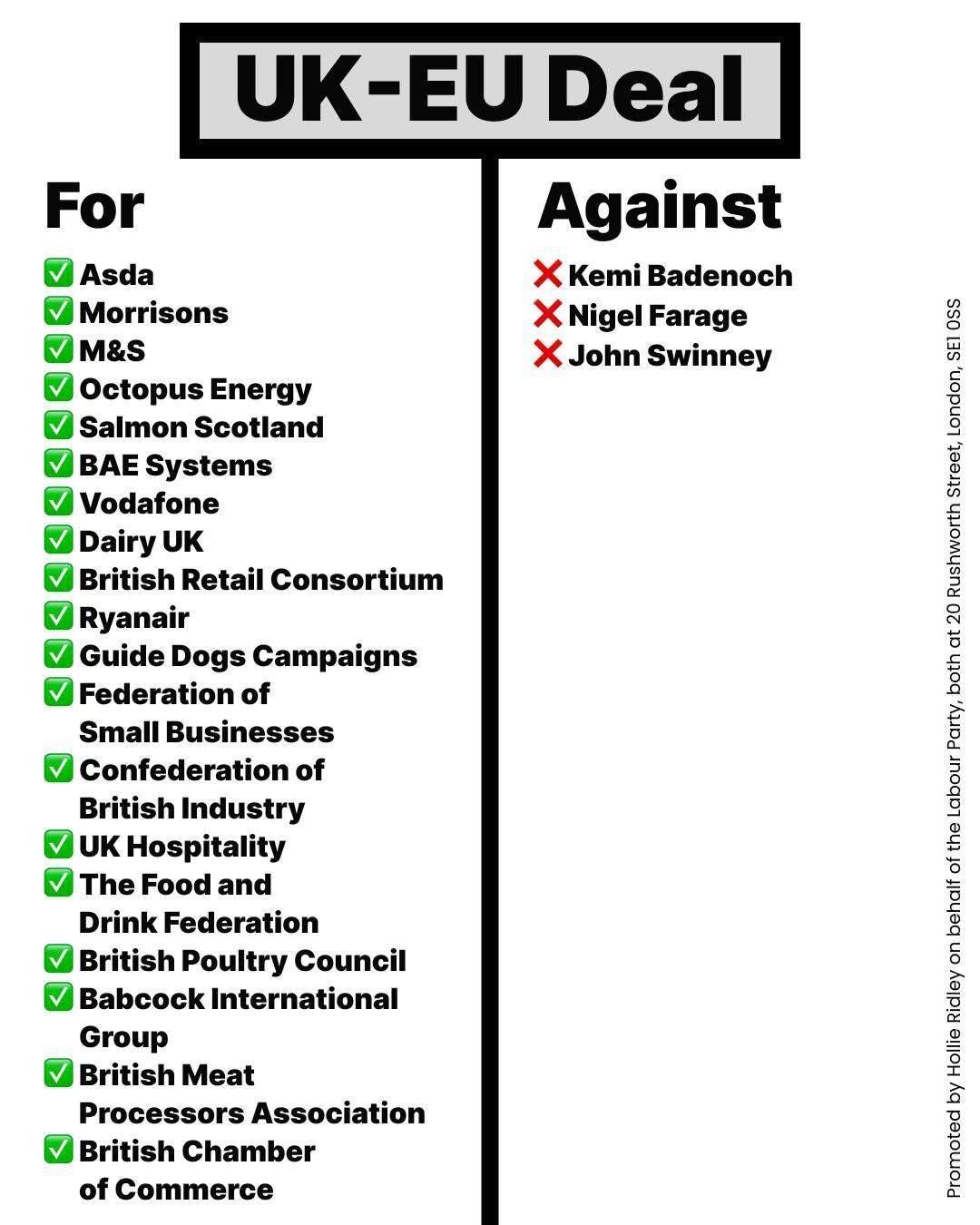 The new Brexit deal